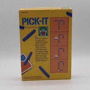 Vintage 1987 Discovery Toys Pick-It Game Gerhard Kodys Piatnik Complete